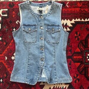 Madewell denim vest